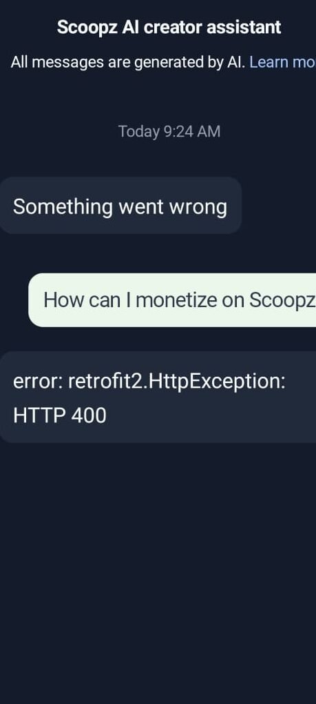 Scoopz App Creator Assistant