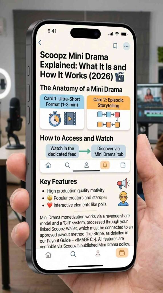 Scoopz Mini Drama Explained: What It Is and How It Works