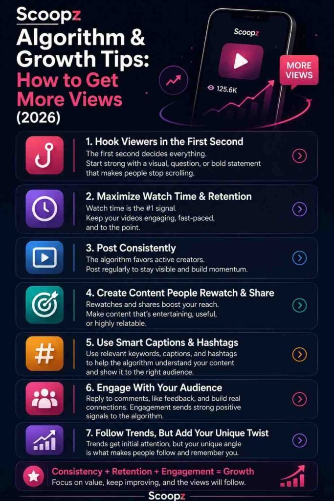 Scoopz Algorithm Tips and tricks